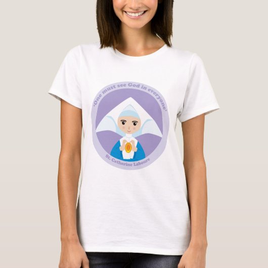 T-shirt Sainte Catherine Laboure (Devant)