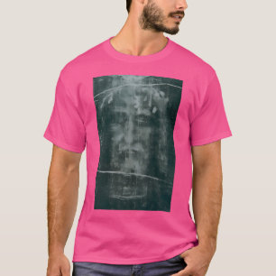 T-shirt Sainte Face De Pâques De Jésus Négatif Du Suaire O