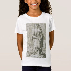 T-Shirt Sainte Hildegarde de Bingen Art Mystique Médiéval