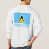 T-shirt Sainte-Lucie (Dos)