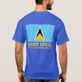 T-shirt Sainte-Lucie (Dos)
