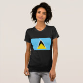 T-shirt Sainte-Lucie (Devant entier)