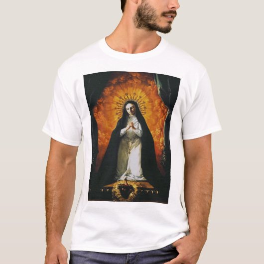 T-shirt Sainte Margaret Mary Alacoque (Devant)