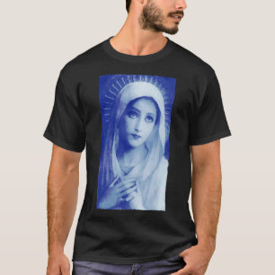 T-shirt Sainte Mère Marie Mère de Jésus Catholique Vintage