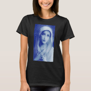T-shirt Sainte Mère Marie Mère de Jésus Vintage catholique