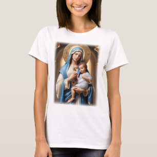 T-shirt Sainte Vierge Marie et Bébé Jésus