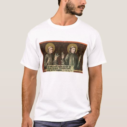 T-shirt Saints Anthony de Padoue et Francis d'Assisi (Devant)