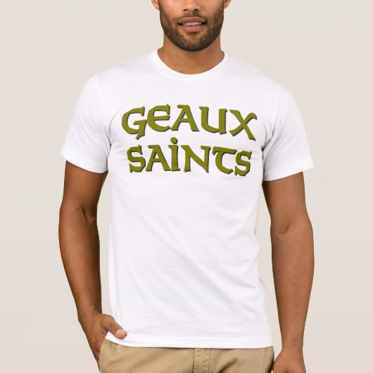 T-shirt Saints de Geaux (Devant)