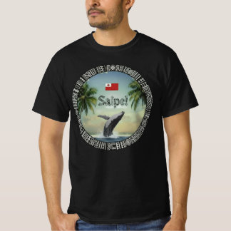 T-shirt Saipe Tonga Eua whale off grid Pacific island