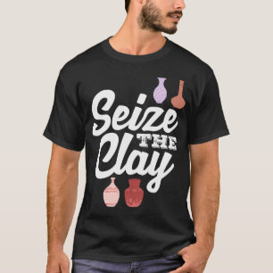 T-shirt Saisir l'expression créative de la poterie en argi
