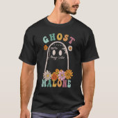 T-shirt Saison automnale de Ghost Malone Halloween Éffraya (Devant)
