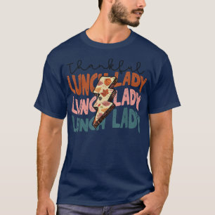 T-shirt Saison Automne Joyeux Déjeuner Lady Thanksgivin