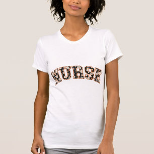 T-shirt Saison automne rétro de l'infirmière d'Halloween
