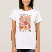 T-shirt Saison Citrouille de l'automne (Devant)