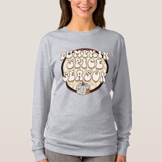 T-shirt Saison citrouille des épices (Devant)
