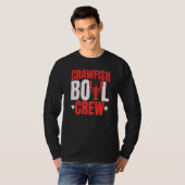 T-shirt Saison Crawfish Boil Crew Crawfish Cajun (Devant entier)