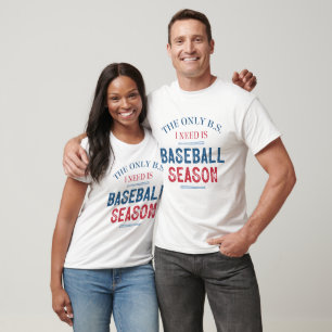 T-shirt Saison de baseball