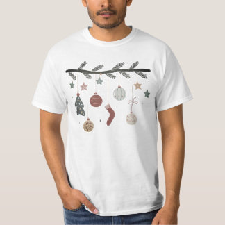 T-shirt saison de célébration de Noël