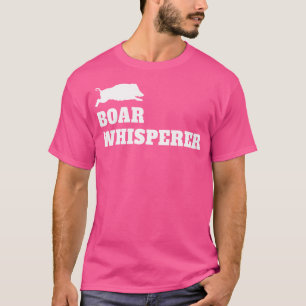 T-shirt Saison de chasse au Whisperer de sanglier Chasseur