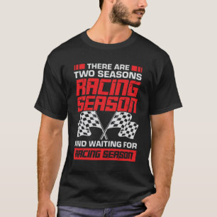 T-shirt Saison de course Race Conducteur de voiture Mécan