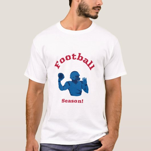 T-shirt Saison de football ! (Devant)