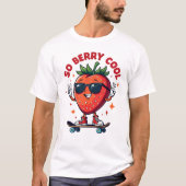 T-shirt Saison de fraises Cool Berry (Devant)