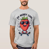 T-shirt Saison de fraises Cool Berry (Devant)