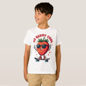 T-shirt Saison de fraises Cool Berry (Devant entier)