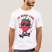 T-shirt Saison de fraises Cool Berry (Devant)