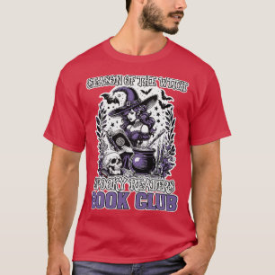 T-shirt Saison de la sorcière Éffrayant Lecteurs Book Club