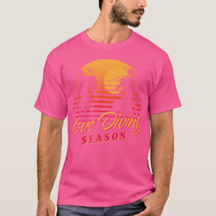 T-shirt Saison de plongée de grotte Plongeur de grotte Hob