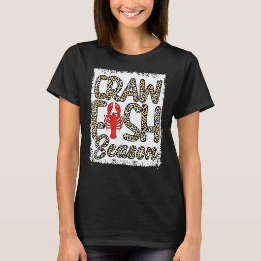 T-shirt Saison de poisson crus leached Lo (Devant)