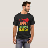 T-shirt Saison de prélèvement d'Apple Inspiré Relation de (Devant entier)