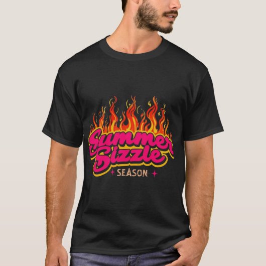 T-shirt Saison De Taille D'Été (Devant)