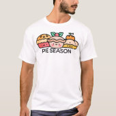 T-shirt Saison de tarte (Devant)