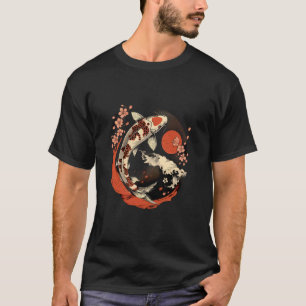 T-shirt Saison des cerisiers en fleurs Koi Sakura Nishikig