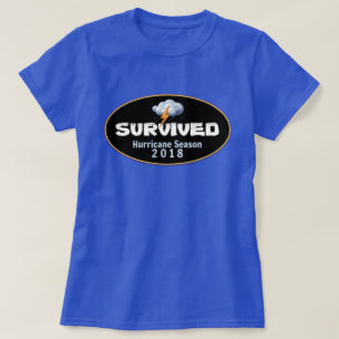 T-shirt saison des ouragans survécue 2018