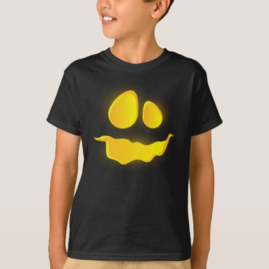 T-shirt Saison d'Halloween effrayant Bumkin (Devant)