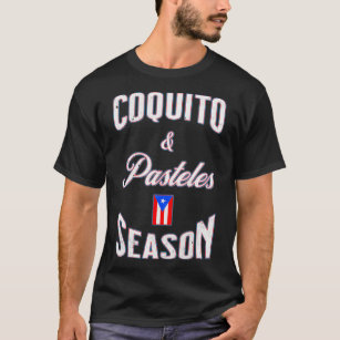 T-shirt Saison drôle de Coquito alimentaire portoricaine P