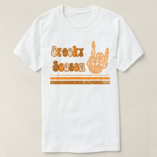 T-shirt saison éffrayante (Design devant)