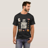 T-shirt Saison éffrayante (Devant entier)