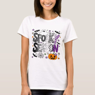T-shirt Saison Éffrayante Asexuelle Halloween