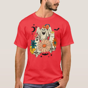 T-shirt Saison Éffrayante d'Halloween Super rétro