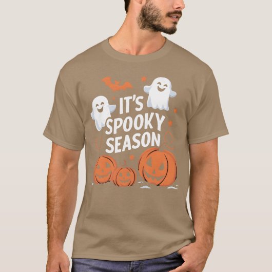 T-shirt Saison éffrayante Halloween vintage 1 (Devant)