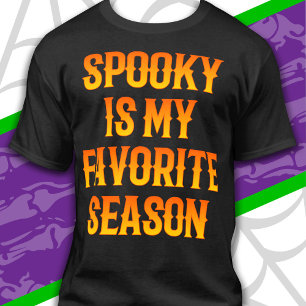 T-shirt Saison effrayante Joyeux Halloween Drôle d'Hallowe