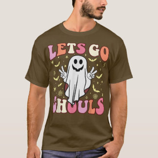 T-shirt Saison Halloween Ghost Éffrayant Lets Go Ghouls 20