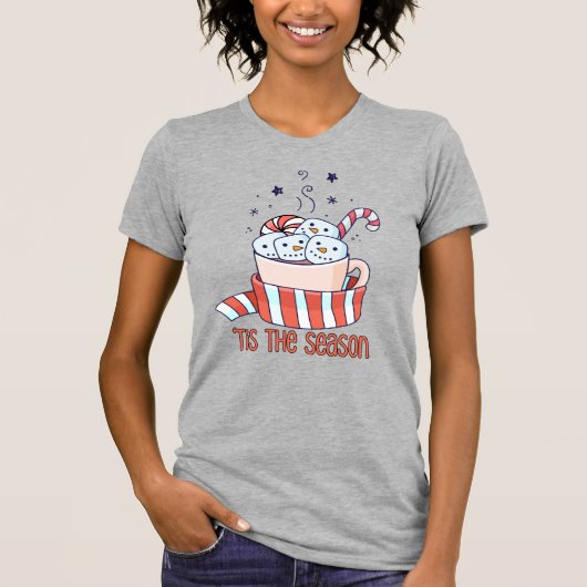 T-shirt Saison Latte Peppermint (Devant)