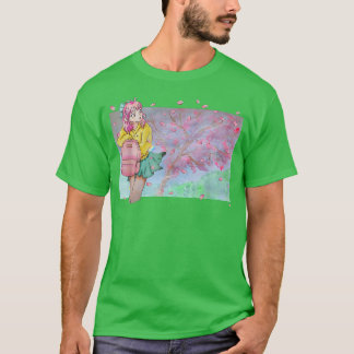 T-shirt Sakura Anime Manga Kawaii Pastel Goth A