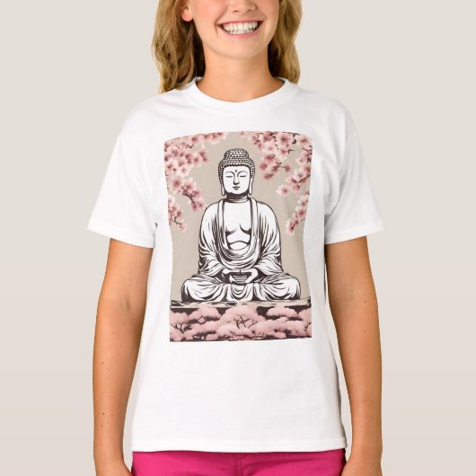 T-shirt Sakura Cherry Blossom (Devant)