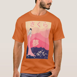 T-shirt Sakura Cherry Blossom esthétique Beau Japonais